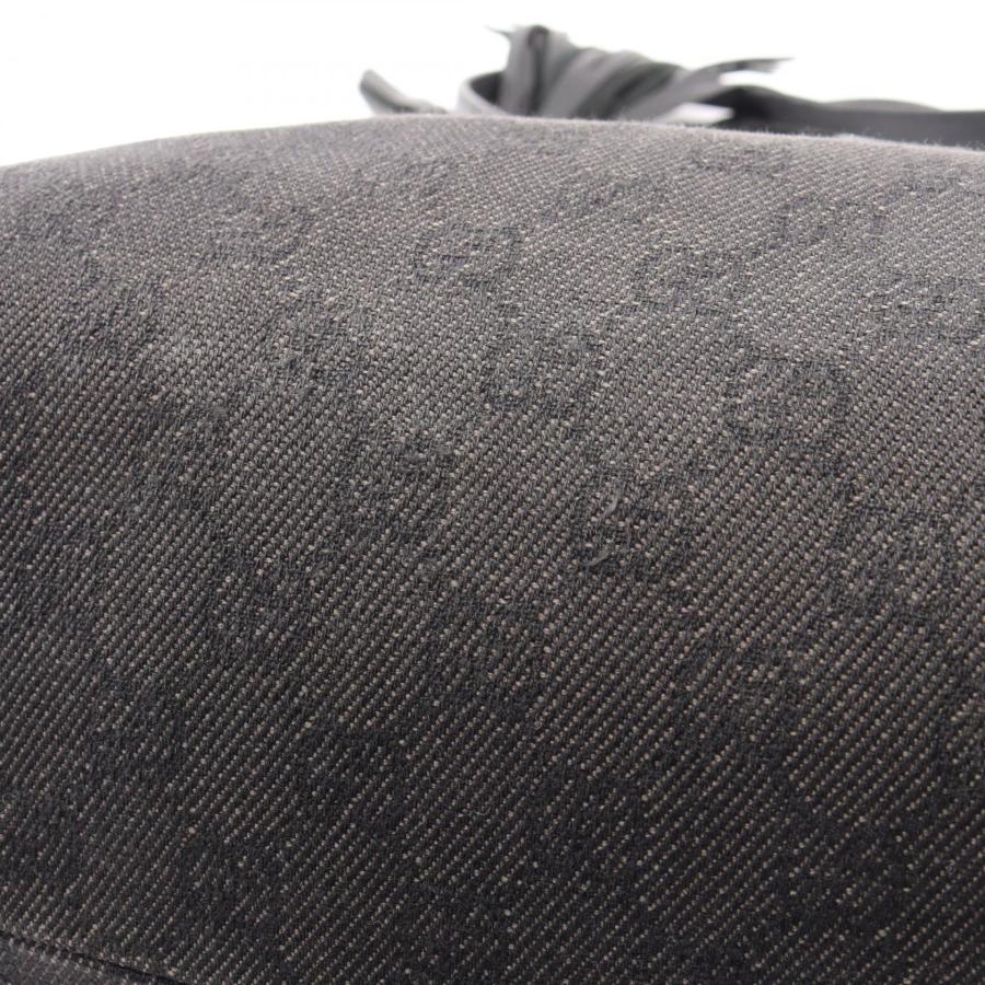 GUCCI（グッチ） バンブー GG柄 ブランドオフ デニム トートバッグ GG