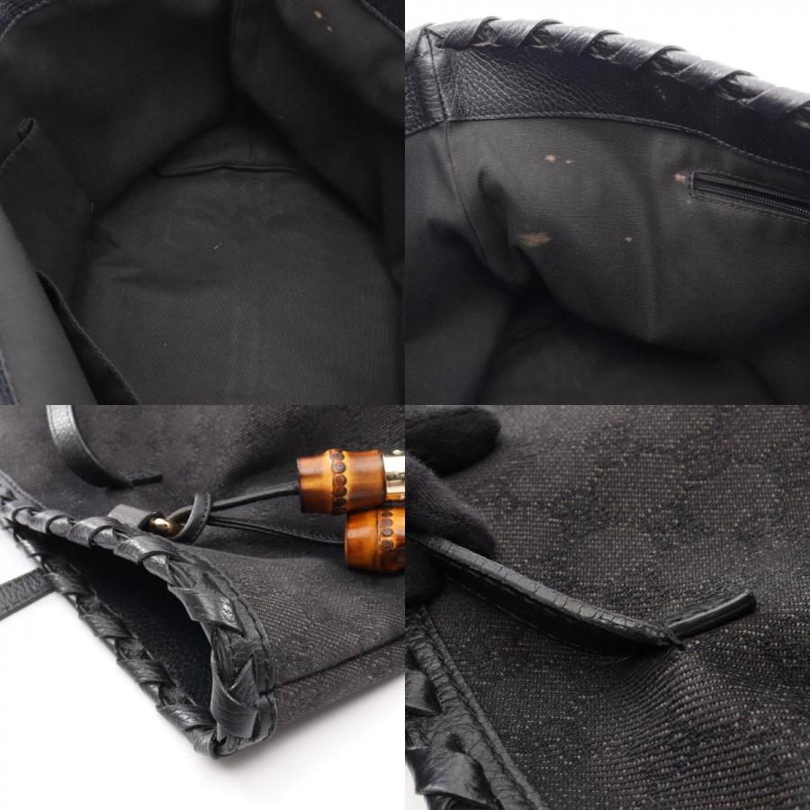 GUCCI（グッチ） バンブー GG柄 ブランドオフ デニム トートバッグ GG