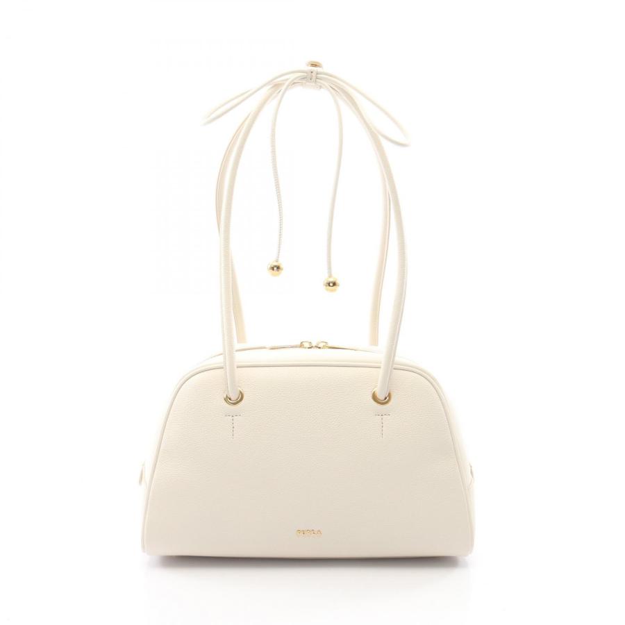 FURLA（フルラ） POPPY M ブランドオフ レザー ショルダーバッグ
