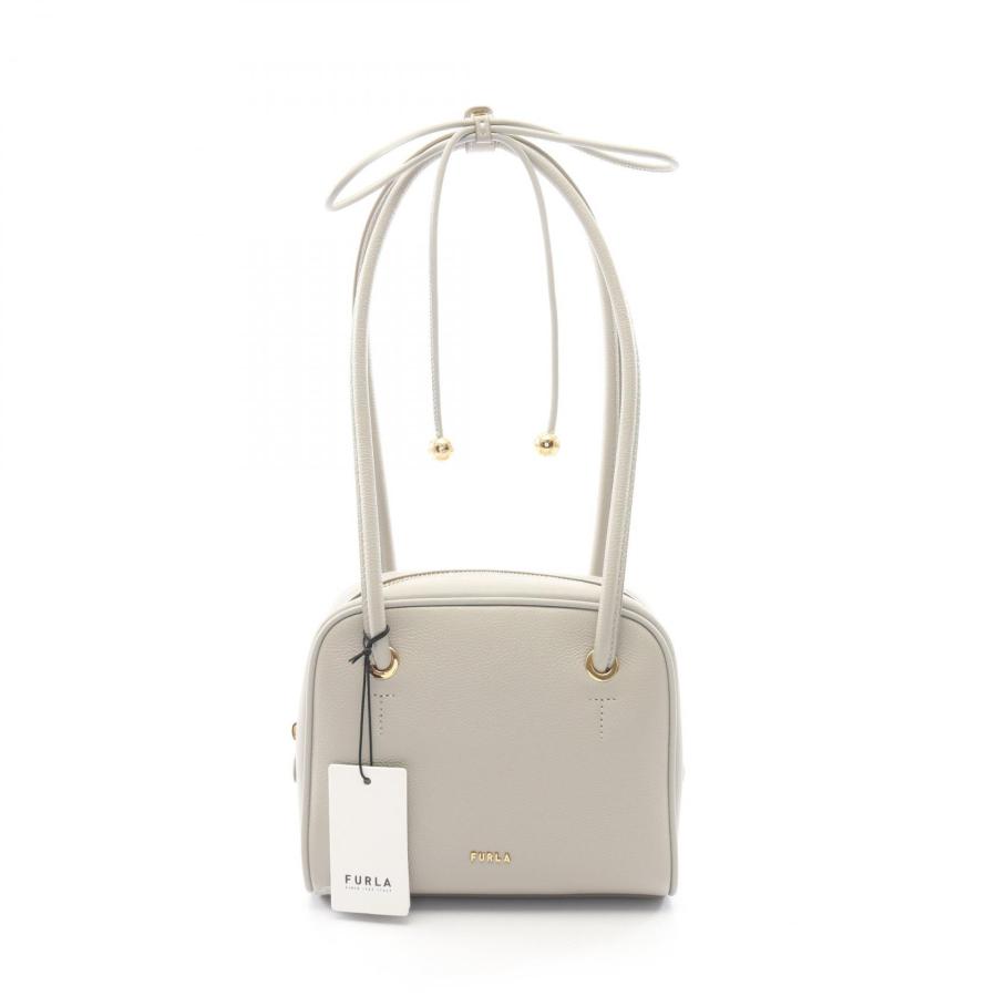 FURLA（フルラ） POPPY S ブランドオフ レザー ショルダーバッグ