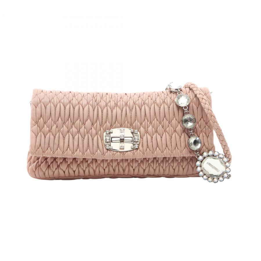 ミュウ マテラッセ 2WAY ブランドオフ Miu レザー ショルダーバッグ 