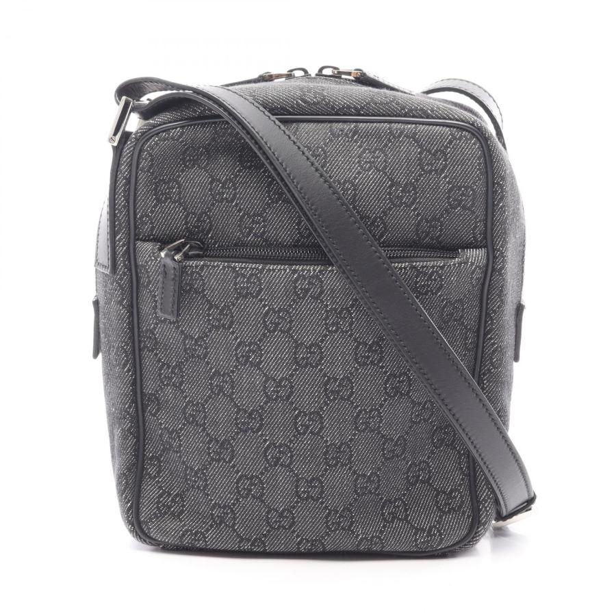 GUCCI GG柄 デニム ショルダーバッグ GUCCI（グッチ） GG柄 ブランドオフ デニム ショルダーバッグ GGデニム