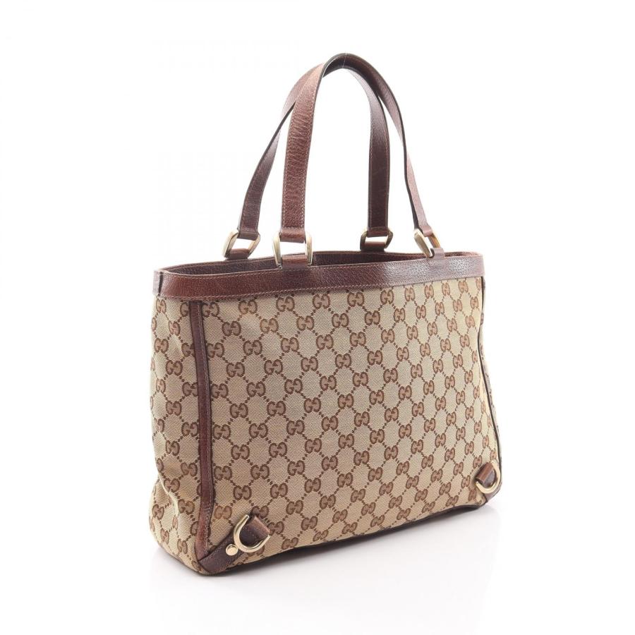 GUCCI（グッチ） アビー ブランドオフ キャンバス トートバッグ GG