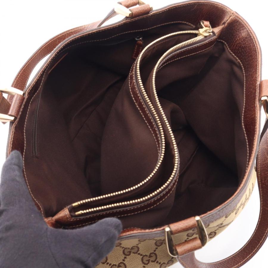 GUCCI（グッチ） アビー ブランドオフ キャンバス トートバッグ GG