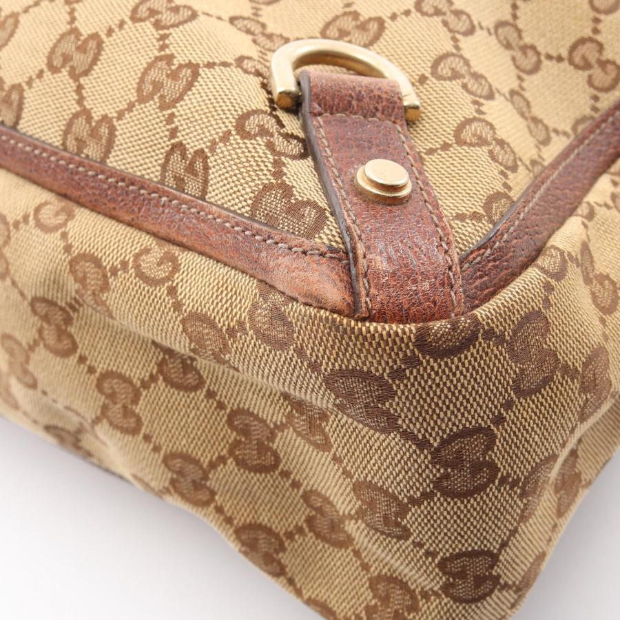 GUCCI（グッチ） アビー ブランドオフ キャンバス トートバッグ GG