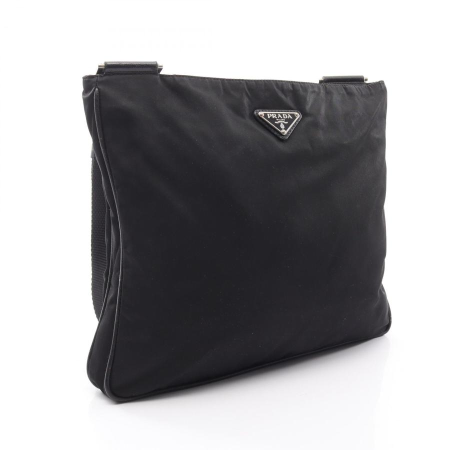 PRADA プラダ トライアングル ナイロン レザー ラウンド 三角ロゴ PRADA（プラダ） トライアングルロゴ ブランドオフ ナイロン