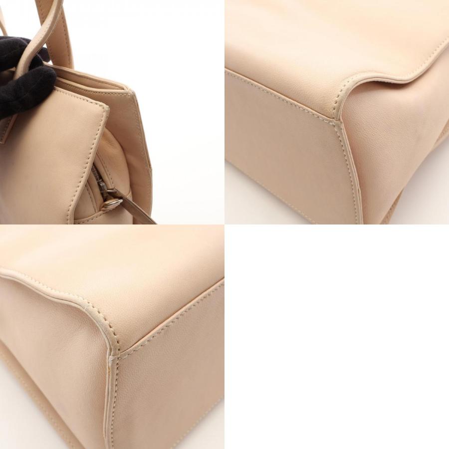 LOEWE（ロエベ） アナグラム ブランドオフ レザー ハンドバッグ レザー