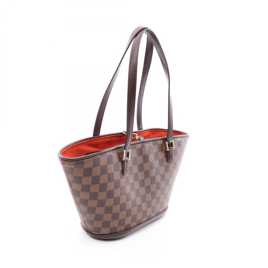 正規品 ルイヴィトン ダミエ エベヌ マノスクPM トートバッグ LOUIS VUITTON（ルイ・ヴィトン） マノスクPM ダミエエベヌ ブランド
