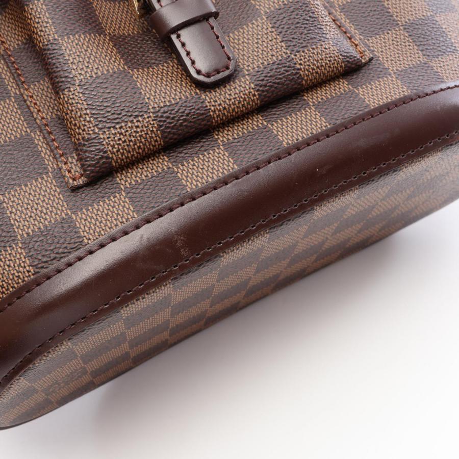 正規品 ルイヴィトン ダミエ エベヌ マノスクPM トートバッグ LOUIS VUITTON（ルイ・ヴィトン） マノスクPM ダミエエベヌ ブランド
