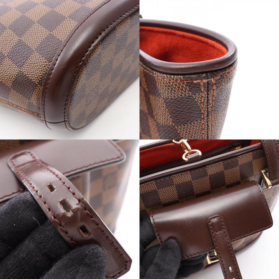 ルイヴィトン ダミエ　エベヌ マノスクPM ハンドバッグ　トートバッグ LOUIS VUITTON（ルイ・ヴィトン） マノスクPM ダミエエベヌ ブランド