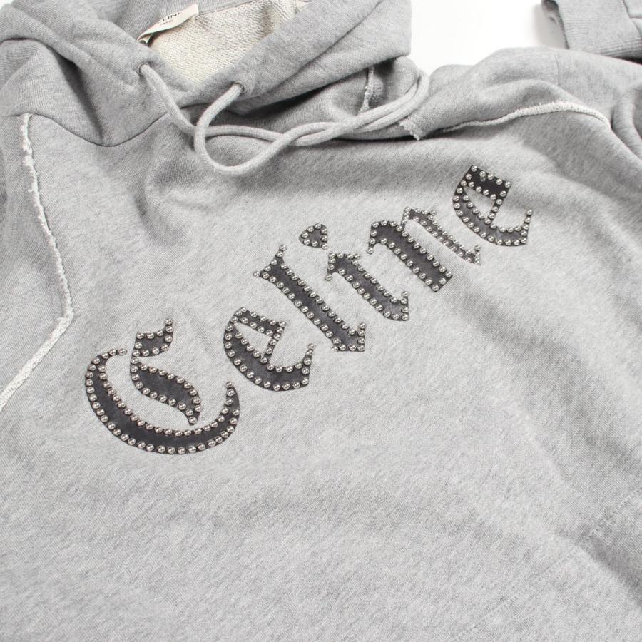 CELINE（セリーヌ） スタッズ ゴシックロゴ ブランドオフ コットン