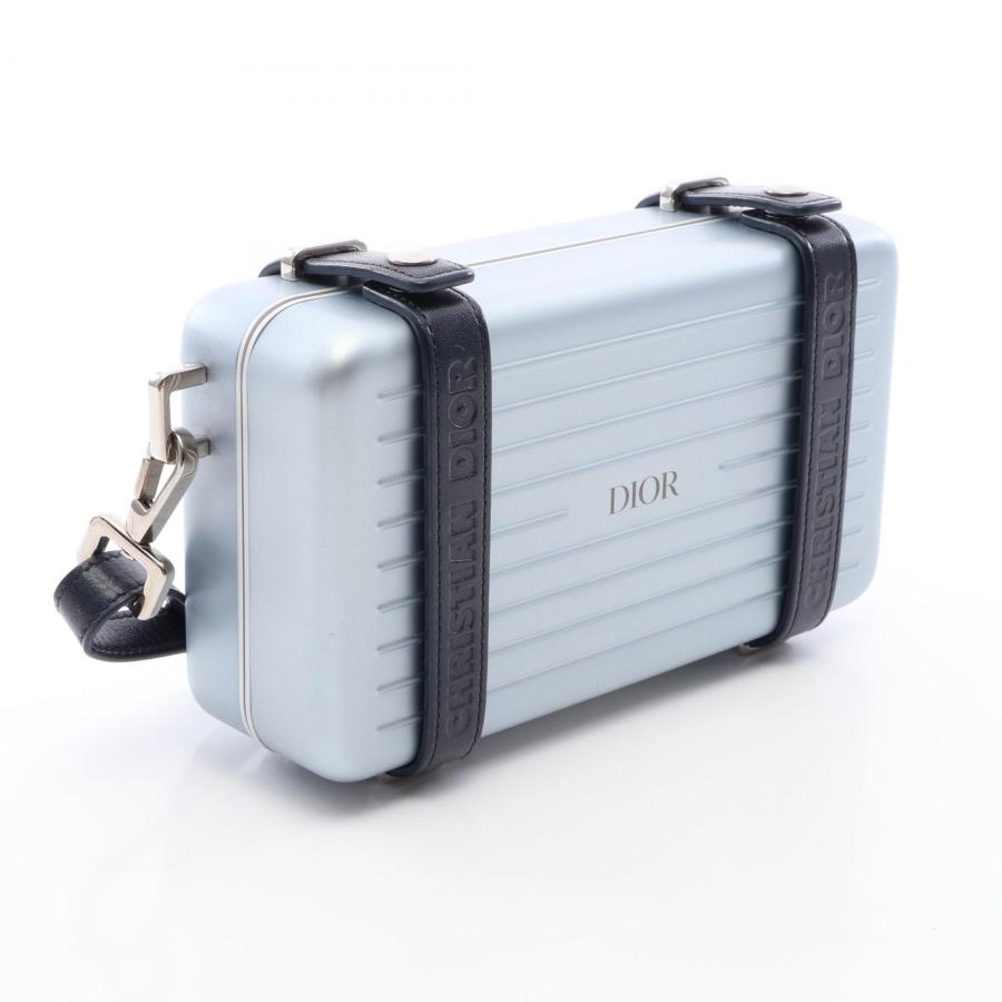DIOR × RIMOWA パーソナルクラッチ シルバー 美品 ディオール DIOR × RIMOWA パーソナルクラッチ ブランドオフ Dior