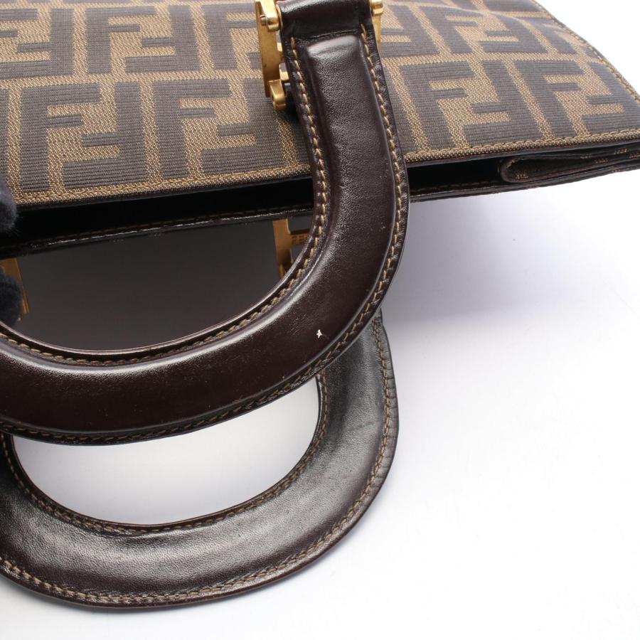 FENDI（フェンディ） ズッカ ブランドオフ キャンバス トートバッグ