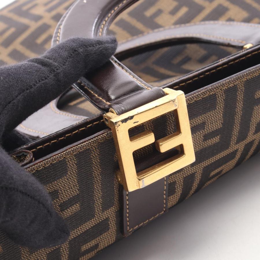FENDI（フェンディ） ズッカ ブランドオフ キャンバス トートバッグ