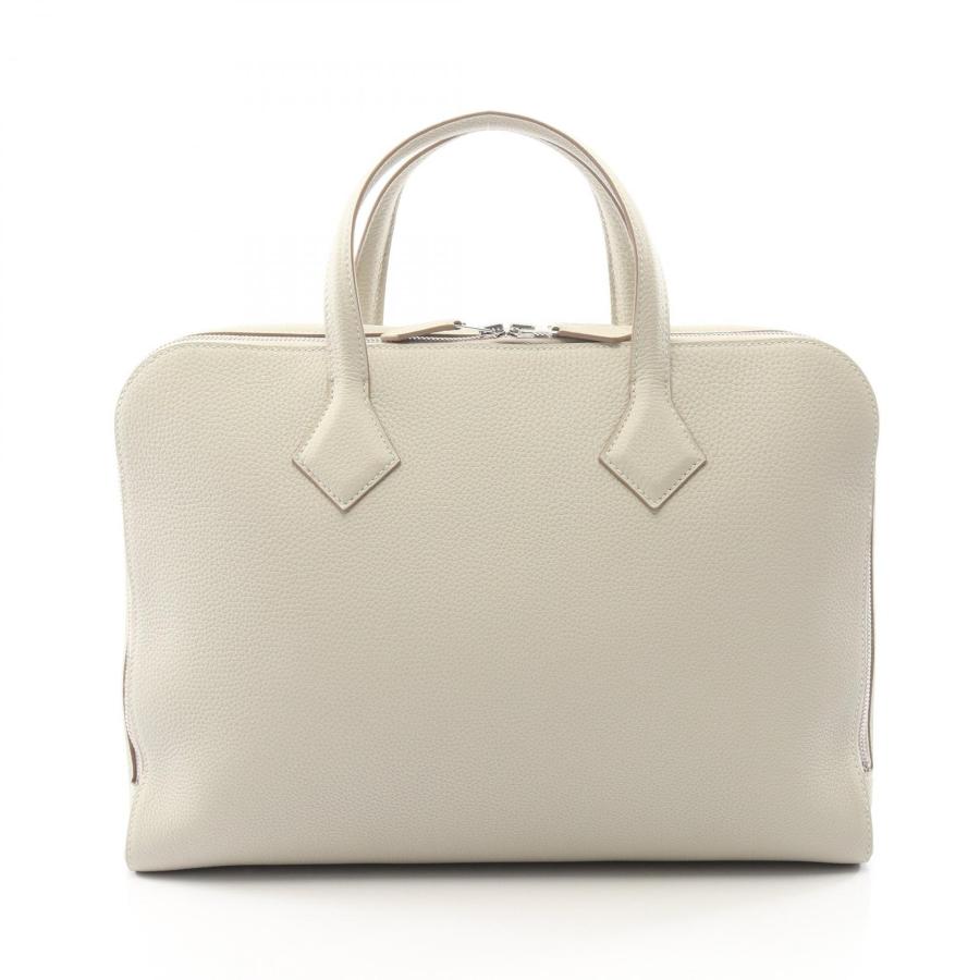 HERMES（エルメス） ヴィクトリアライト ブランドオフ レザー ブリーフ