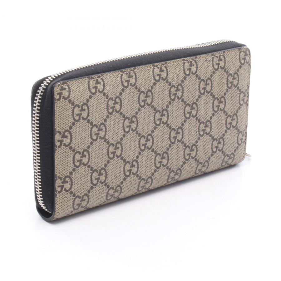美品✨GUCCI グッチ　GGスプリーム　インターロッキングG長財布　レザー GUCCI（グッチ） GGスプリーム ビープリント ブランドオフ レザー