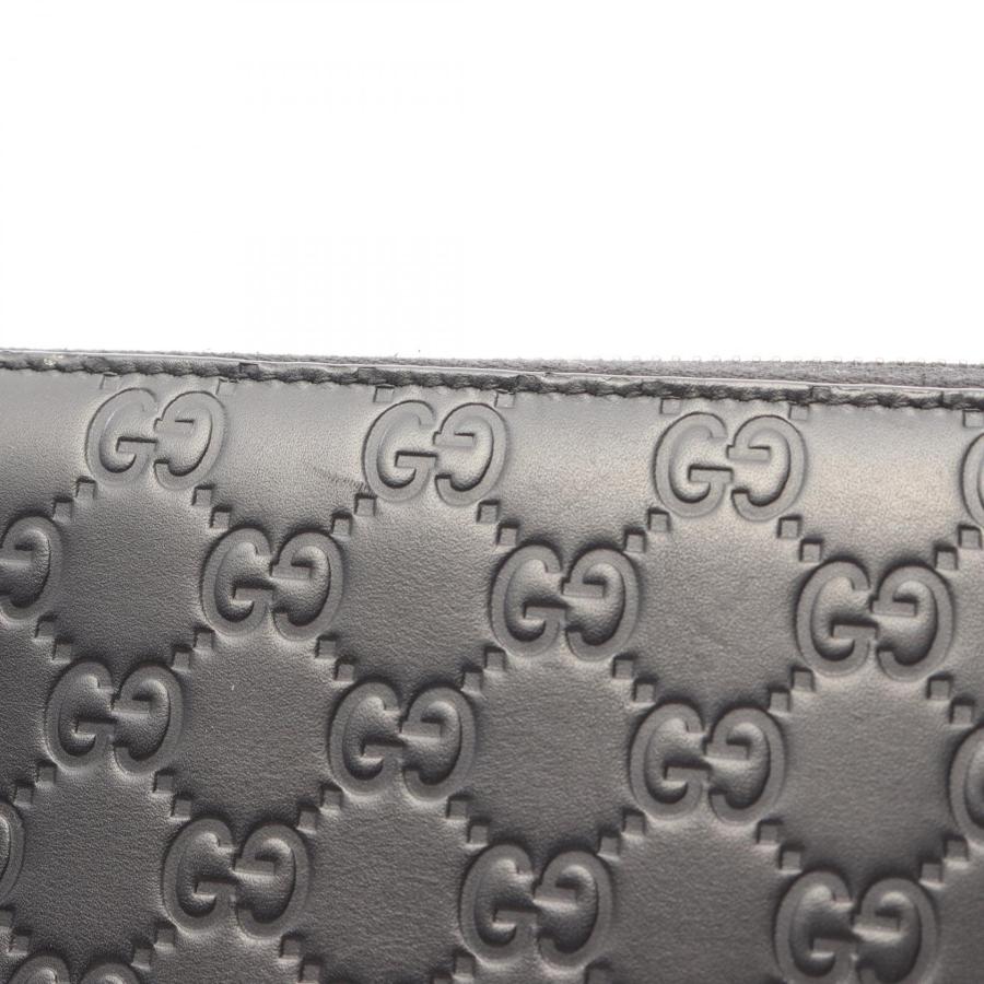 GUCCI（グッチ） グッチシマ ブランドオフ レザー ラウンド長財布