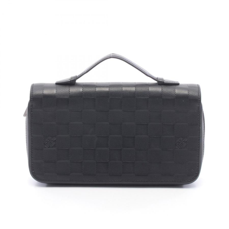 超美品　ルイヴィトン ジッピー XL ダミエ アンフィニ オニキス LOUIS VUITTON（ルイ・ヴィトン） ジッピーXL ダミエアンフィニ
