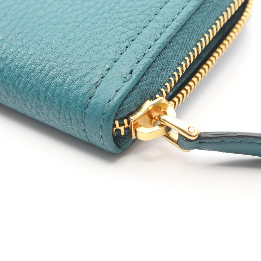 PRADA（プラダ） メタル ロゴ L型ZIP長財布 ブランドオフ レザー L型
