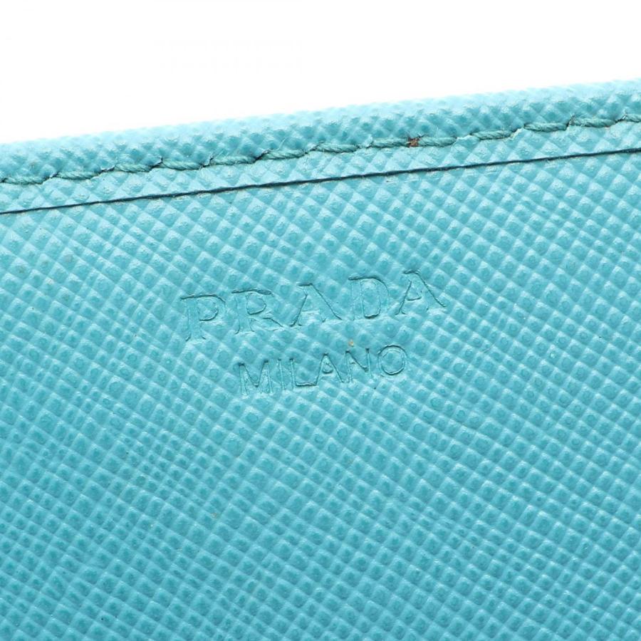 PRADA（プラダ） ブランドオフ レザー 二つ折り長財布 カーフレザー