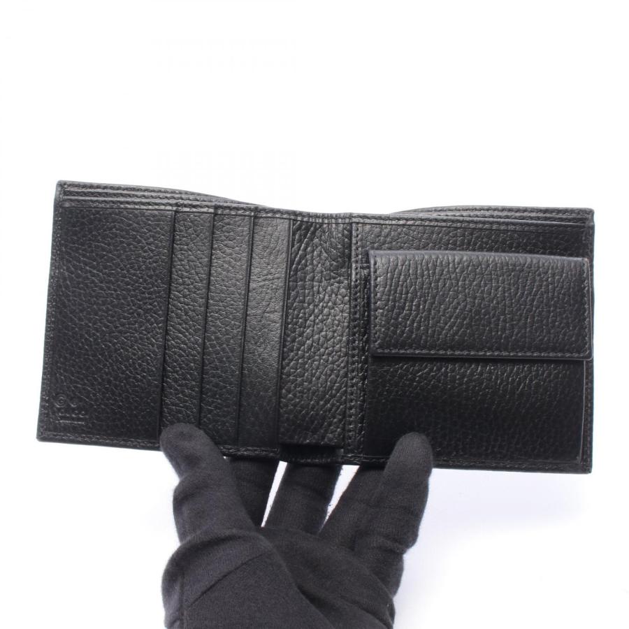 GUCCI（グッチ） GGキャンバス ブランドオフ レザー 二つ折り財布 GG