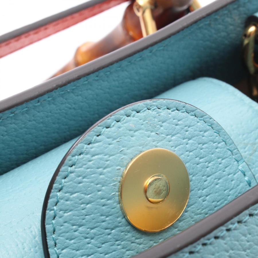 GUCCI（グッチ） ダイアナ ミニ バンブー 2WAY ブランドオフ レザー