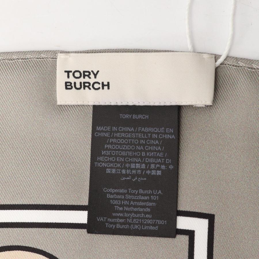 TORY BURCH（トリーバーチ） Zebra ブランドオフ シルク スカーフ