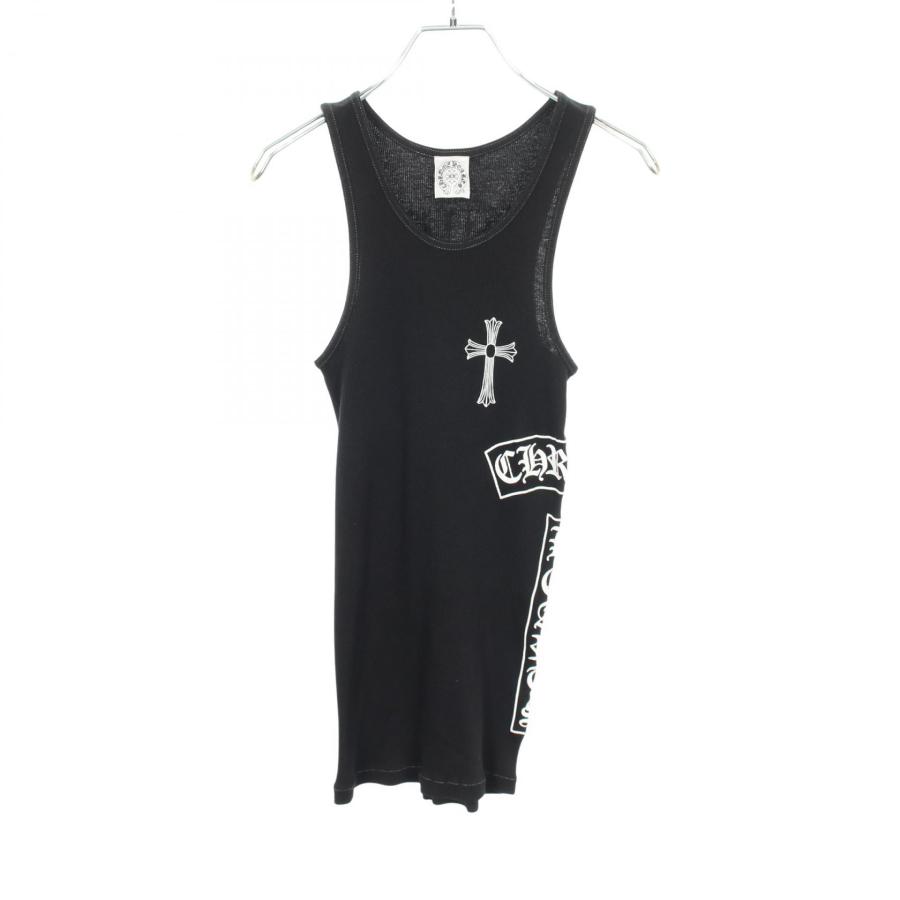 CHROME HEARTS タンクトップ サイドロゴ クロス ブラック M クロムハーツ CHクロス サイドロゴ ブランドオフ CHROME HEARTS