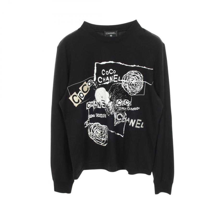 CHANEL☆カットソー☆コスメティック☆カメリア CHANEL（シャネル） ココマーク カメリア スパンコール ブランドオフ