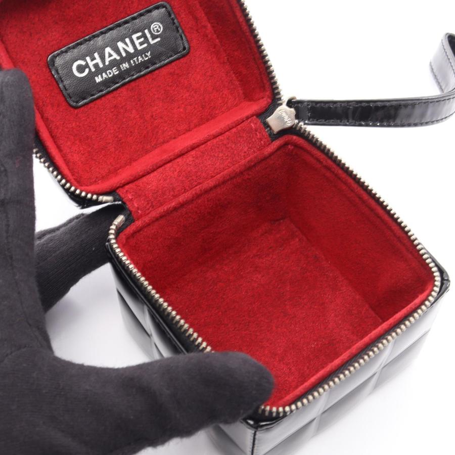 CHANEL（シャネル） チョコバー キューブ ブランドオフ パテントレザー