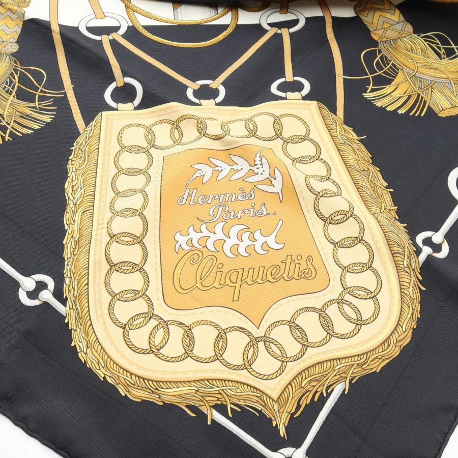 HERMES（エルメス） カレ90 Cliquetis ブランドオフ シルク スカーフ