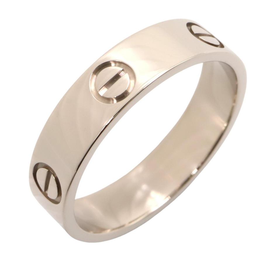 タイムセール中　Cartier ラブリング　K18WG ホワイトゴールド　7号 Cartier（カルティエ） ラブリング ブランドオフ CARTIER K18WG
