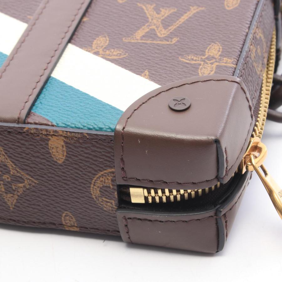美品 ルイヴィトン モノグラム ソフト トランク ウォレット ショルダーバッグ LOUIS VUITTON（ルイ・ヴィトン） ソフトトランク ウォレット
