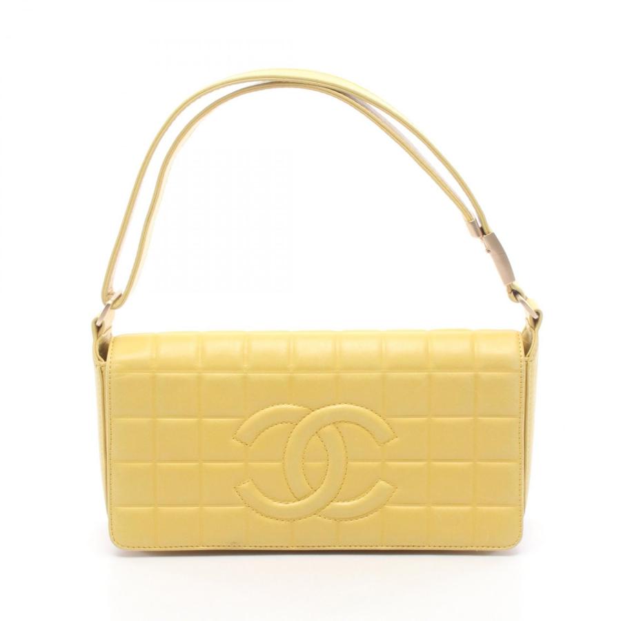 CHANEL（シャネル） ココマーク チョコバー ブランドオフ ラムスキン
