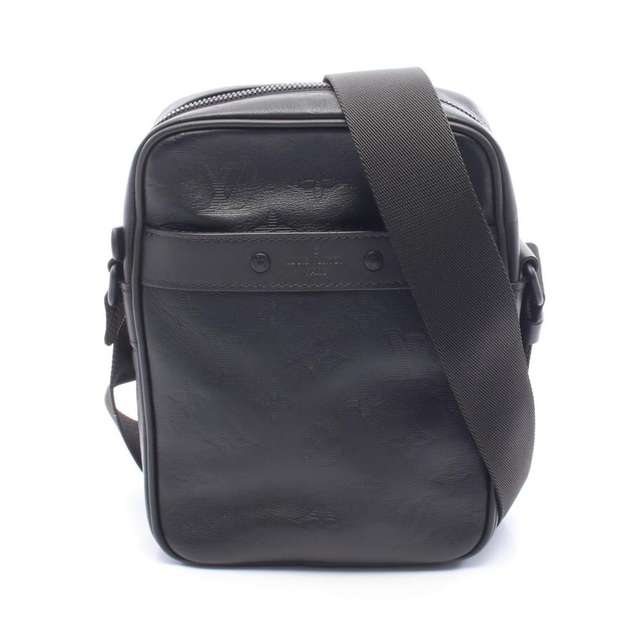 美品 ルイヴィトン モノグラム シャドウ ダヌーヴPM NM ショルダーバッグ黒 LOUIS VUITTON（ルイ・ヴィトン） ダヌーヴPM NM ブランドオフ