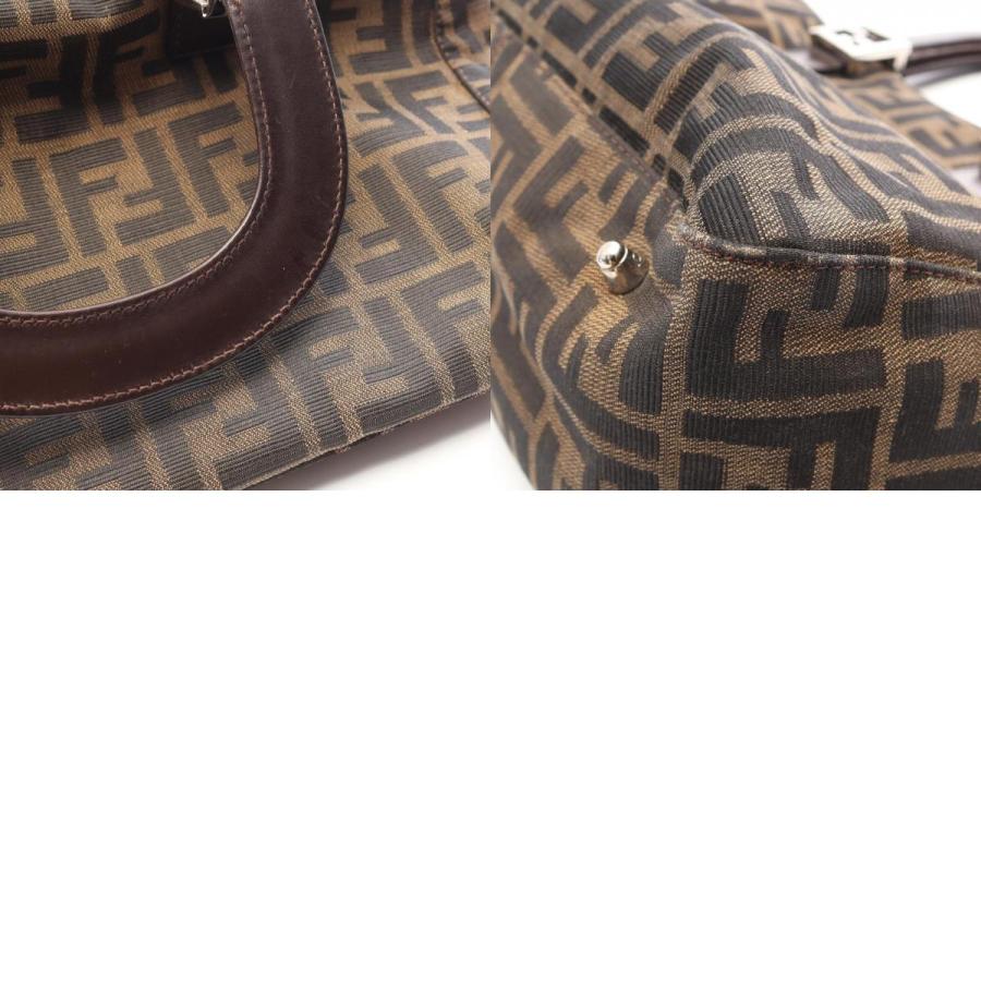 FENDI（フェンディ） ズッカ ブランドオフ キャンバス トートバッグ
