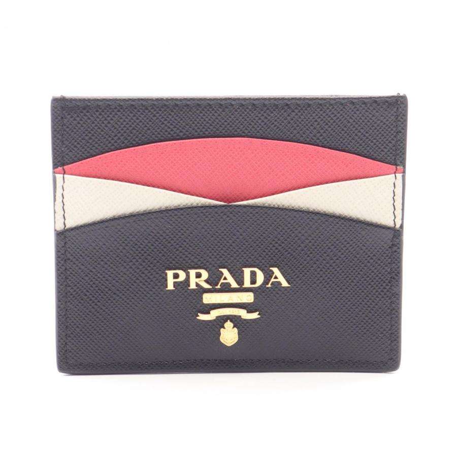 PRADA（プラダ） ブランドオフ サフィアーノレザー カードケース