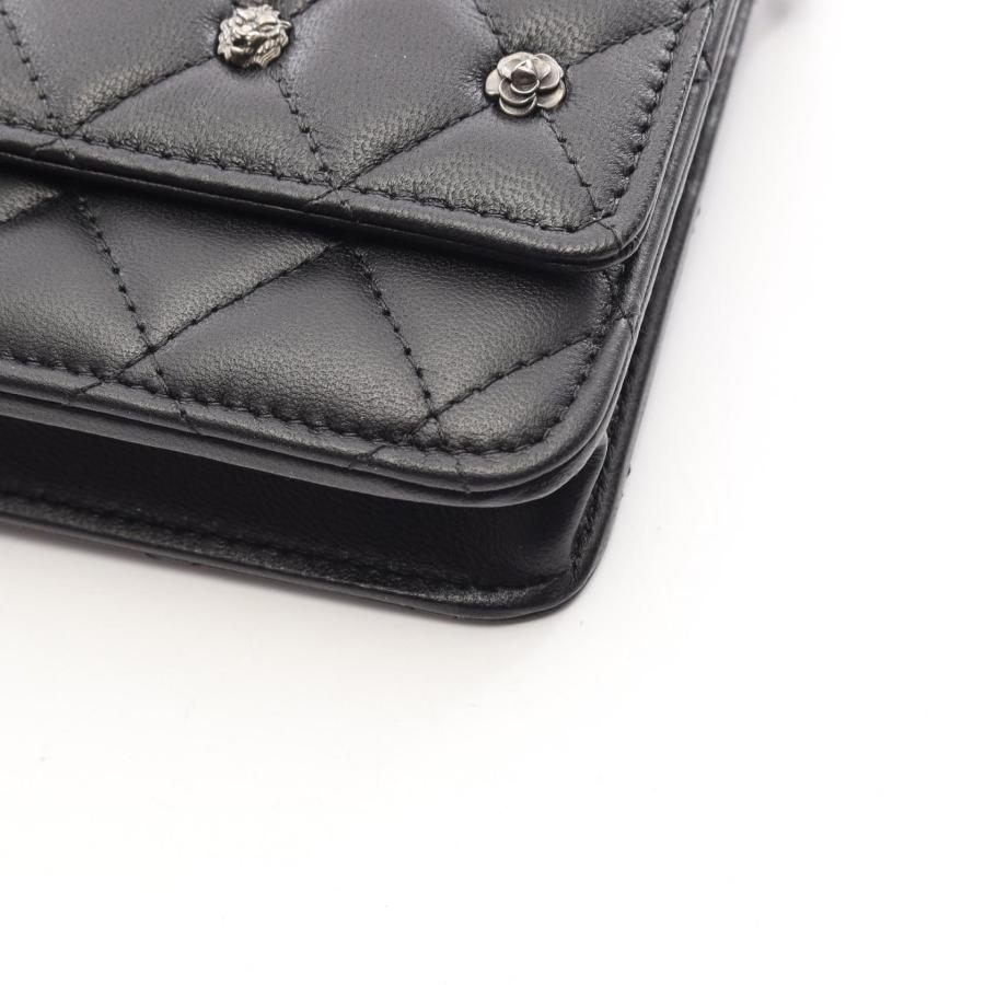 l*s様 中古CHANEL シャネル マトラッセ ミニ財布 ラムスキン ブラック CHANEL（シャネル） マトラッセ アイコン ブランドオフ ラムスキン（羊
