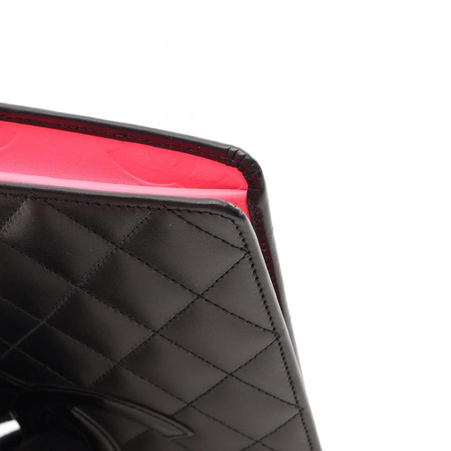 CHANEL（シャネル） カンボンライン ブランドオフ レザー 二つ折り長