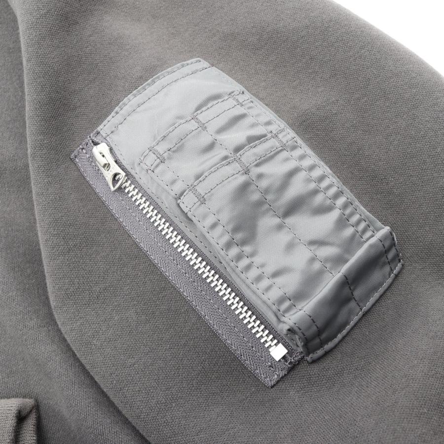 sacai（サカイ） ツイルドッキング ブランドオフ コットン パーカー
