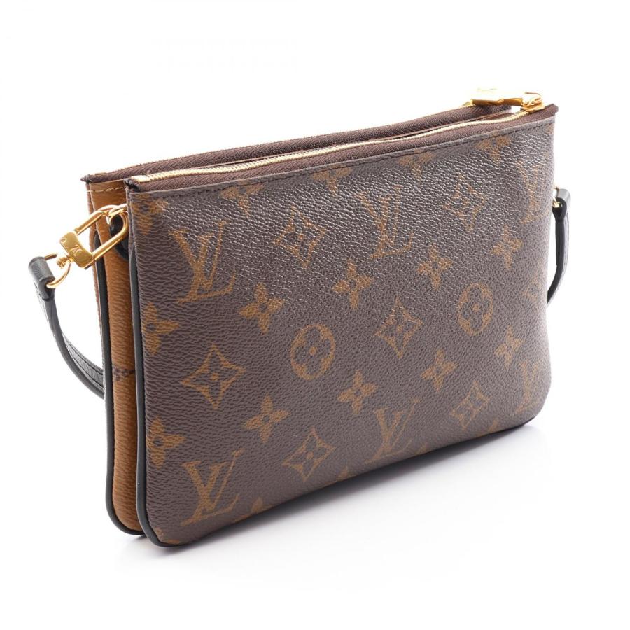 美品 Louis Vuitton ポシェットドゥーブルジップ ショルダーバッグ LOUIS VUITTON（ルイ・ヴィトン） ポシェット ドゥーブル ジップ