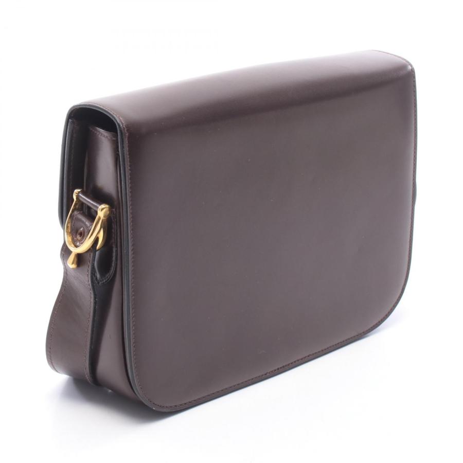 CELINE（セリーヌ） ホースキャリッジ ブランドオフ レザー ショルダー