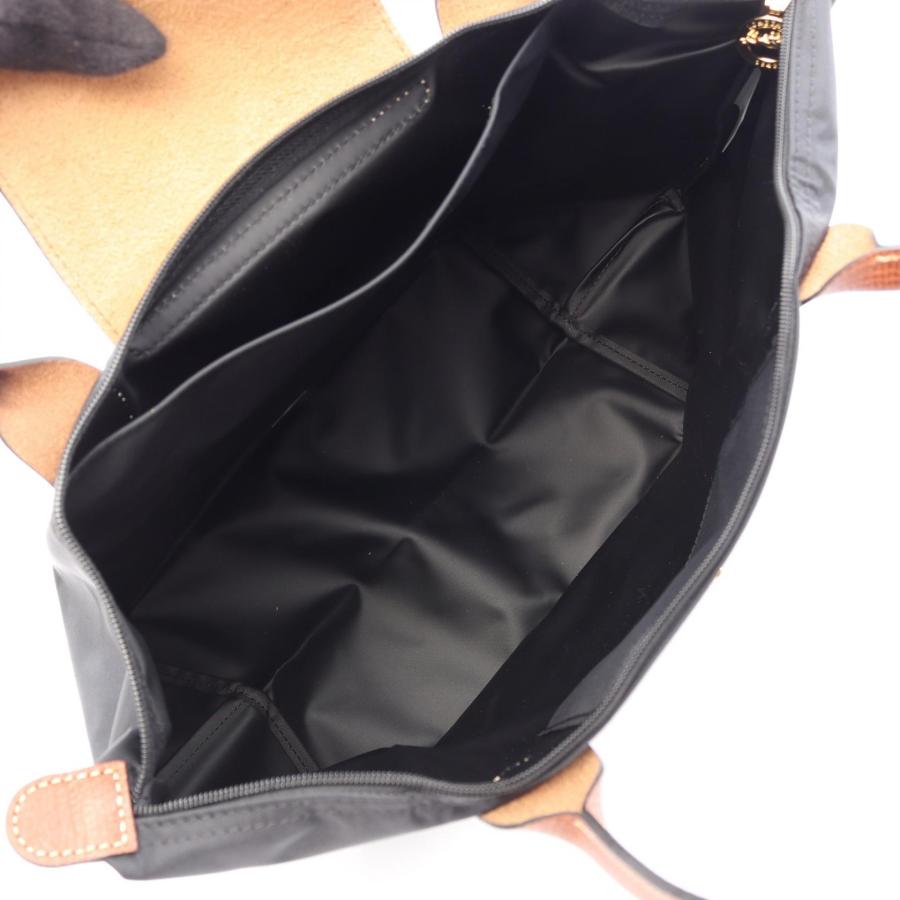 LONGCHAMP ロンシャン ル・プリアージュ M ブラック カスタム 美品 LONGCHAMP（ロンシャン） LE PLIAGE ORIGINAL M ル プリアージュ