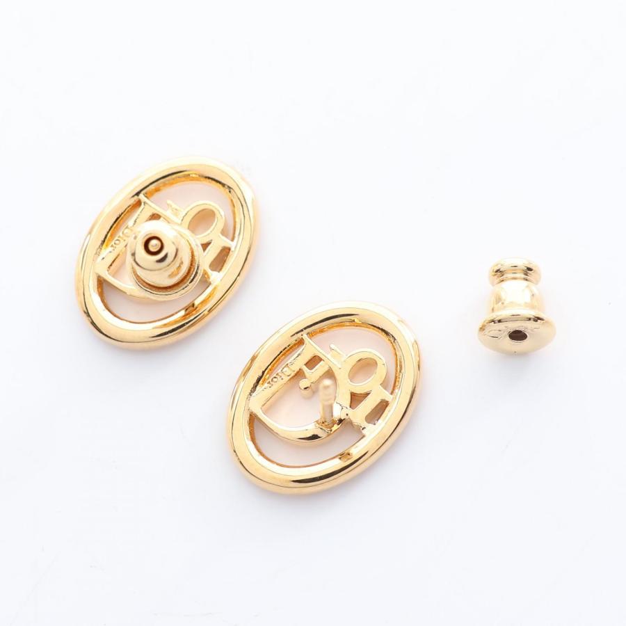 ディオール Dior Oblique ブランドオフ GP（ゴールドメッキ） ピアス