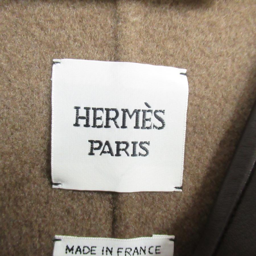 HERMES エルメス ストール付コート ブランドオフ カシミヤ その他