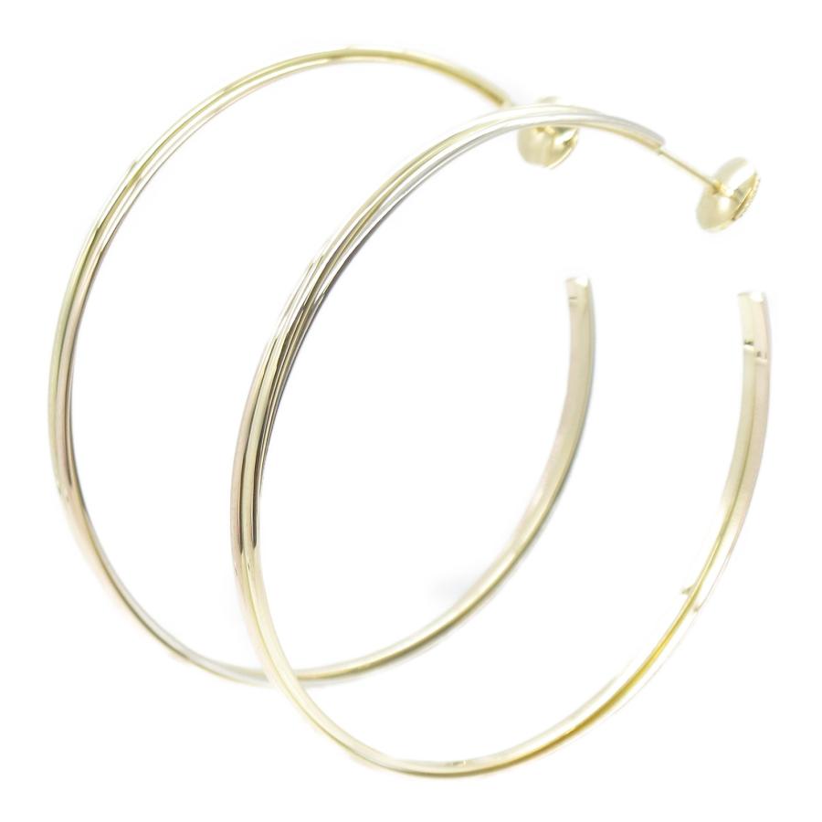Cartier（カルティエ） トリニティ フープ ピアス ブランドオフ