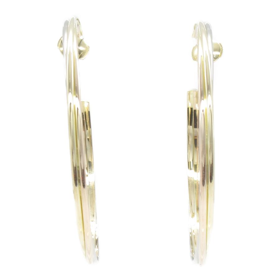 Cartier（カルティエ） トリニティ フープ ピアス ブランドオフ
