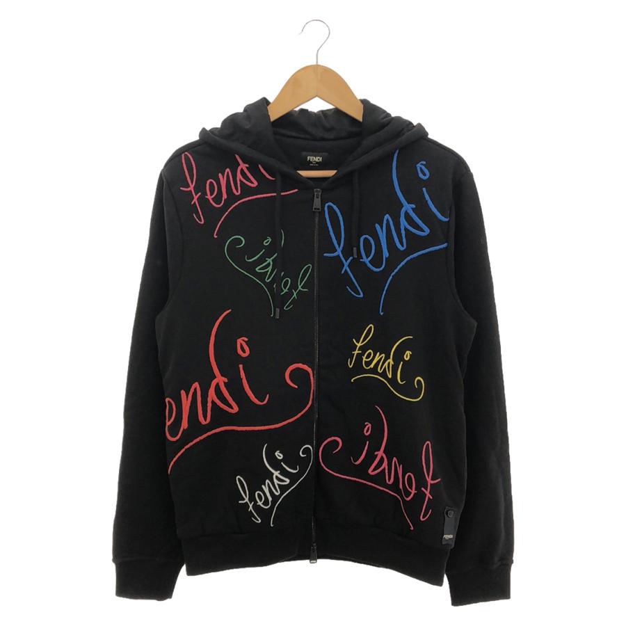 FENDI フェンディ パーカー XXS 黒 【古着】【中古】 中古・古着通販】FENDI (フェンディ) フェンディ ジョシュア