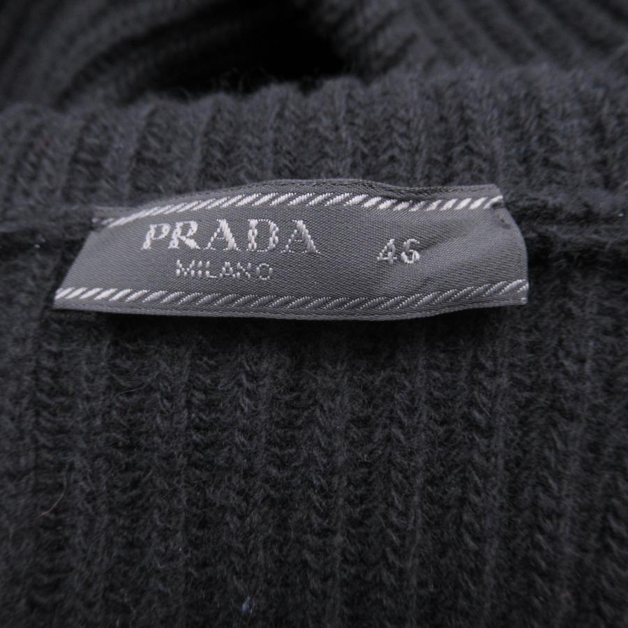 PRADA（プラダ） ジップカーディガン ブランドオフ ウール