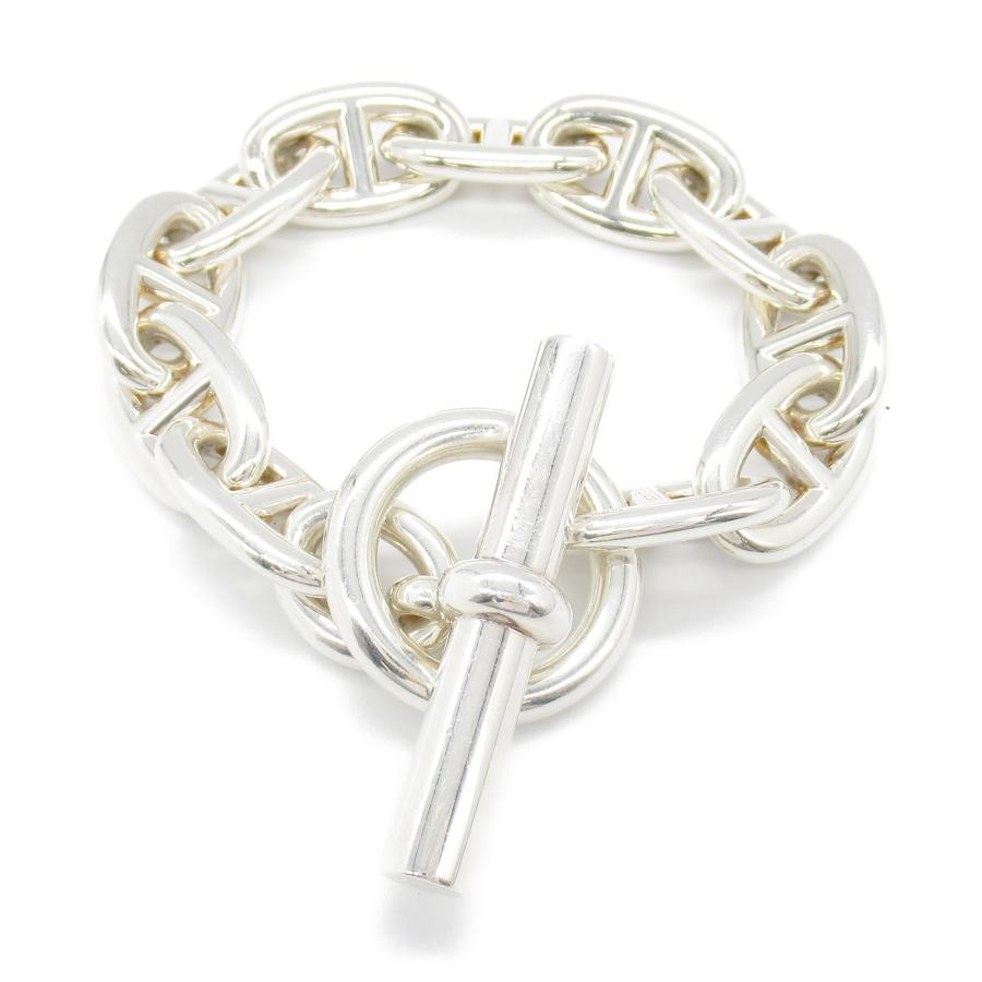 HERMES エルメス シェーヌダンクルTGMブレスレット 11コマ ブランド  